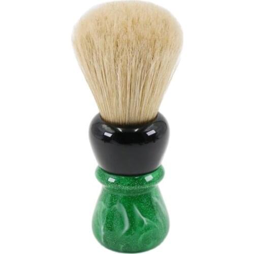 Yaqi Green Viper 24mm Boar Bristle Green Handle Shaving Brush