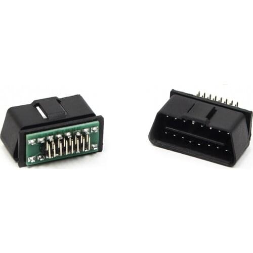 OBD2 OBDII Male Connector Plug Wiring For Diagnostic Tool 16 PIN DIY Conuerted Shell