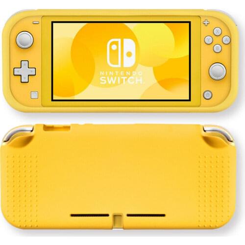 Silicone Shell Skin Cover Protective Case For Nintendo Switch Lite Host Yellow