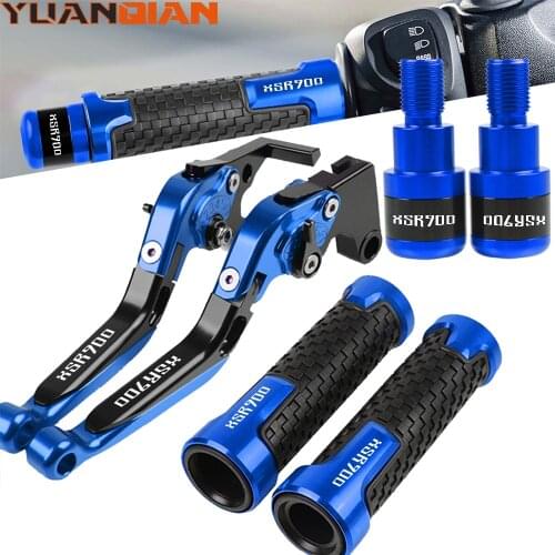 Motorcycle CNC Folding Brake Clutch Levers 7/8'' 22MM Handle bar grip end For YAMAHA XSR900 XSR 900 ABS 2016 2017 2018 2019 2020
