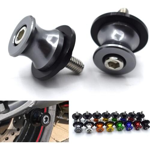 Universal Motorcycle CNC Aluminum Swingarm Spools Slider Stands Screws for BMW K1600 K1200R K1200S R1200R R1200S R1200ST R1200GS