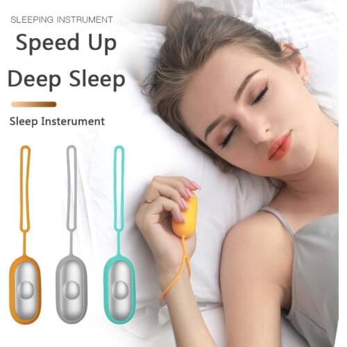 USB Charging Microcurrent Sleep Instrument Pressure Release Help Sleep Device For Sweet Sleeping Exquisite Appearance Portable