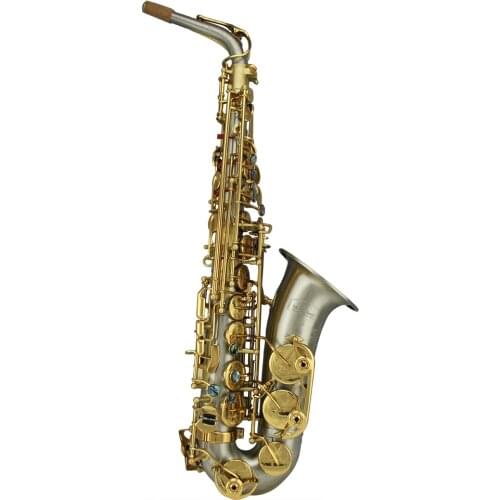 High Grade Brushed Cupronickel Alto Saxophone