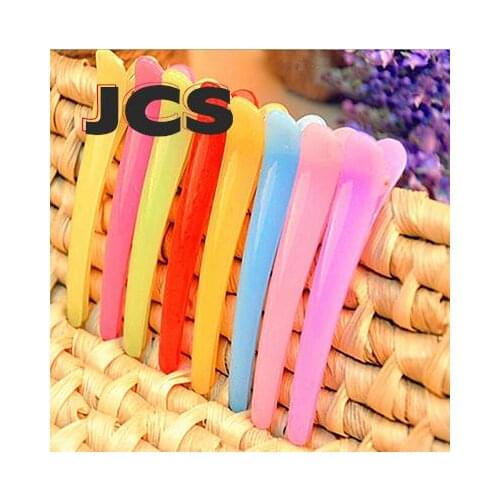 1/5/10pcs Plastic Hair Clips Hairpins Salon Section Grip Hair Clips Hairdressing Styling Tool Plastic Barrette Braiding Hair Pin