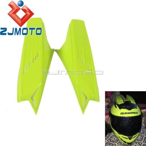 1 Pair Colorful Plastic Motorcycle Racing Helmet Horns Ears For YOHE A-GV ICOM HJC TANKED SHARK Dirt Bike Mohawk Stick Horns