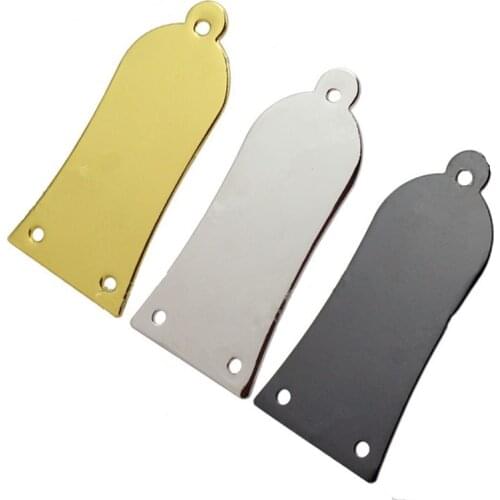 1pcs 3 holes Metal Truss Rod Cover Plate for Electric Bass Guitar Chrome Black Golden For Choose guitar parts accessories