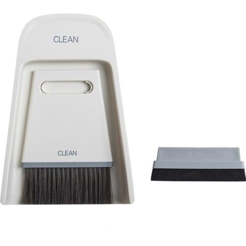 2 in 1 Household Daily Cleaning Supplies Mini Set Soft Hair Magic Broom Kitchen Set Dust Wiper Broom and Dustpan