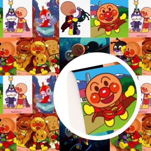 50*145cm Cartoon Patchwork Print 100% Pure Cotton Fabric Tissue Sewing Quilting Fabrics Needlework Material DIY Handmade,c18550