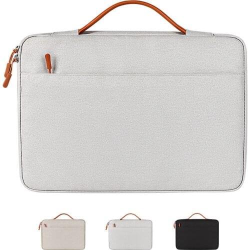 24 PCS Laptop Bag 11-15.4 Inch Notebook Sleeve Case Waterproof Shockproof Ultrabook Protective Cover Briefcase Wholesale K1