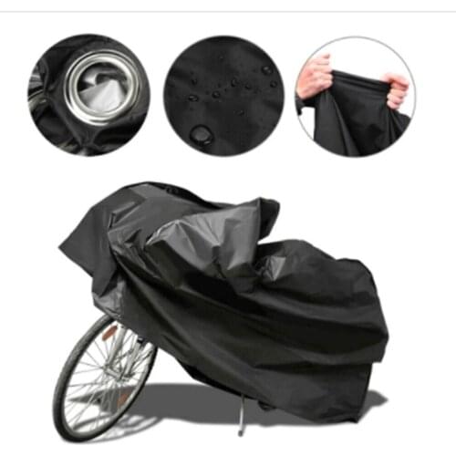 Bicycle Bike Cover Waterproof S M L XL Universal Outdoor Rain Cover Heavy Duty Cycle Cover Storage Bag Oxford Cloth Cover