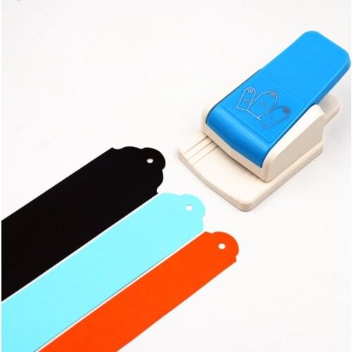 The New Punch Tag top Punch straight 1.5, 2 or 2.5 inch gift Tag paper punches for scrapbooking craft perfurador diy puncher