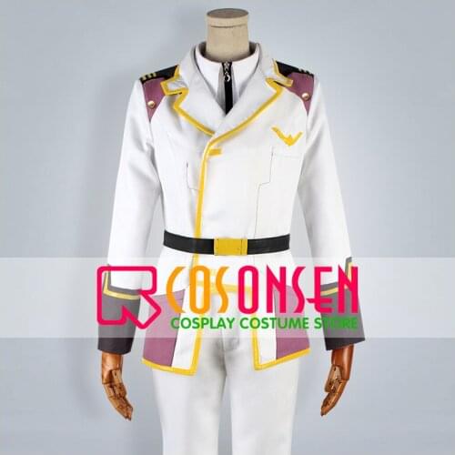 COSPLAYONSEN Buddy Complex Dio Junyou Weinberg Cosplay Costume All Size Custom Made