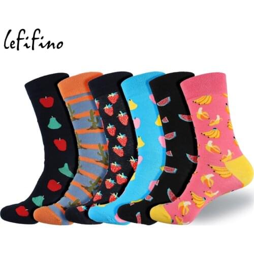 Мужские цветные носки LeFifino China At AliExpress