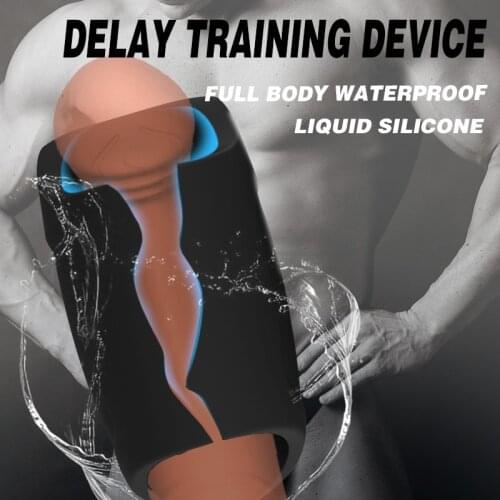 Male Masturbation Pocket Pussy Rechargeable Penis Vibrator 10 Speed Vibrator Adult Sex Toy Sex Product for Man