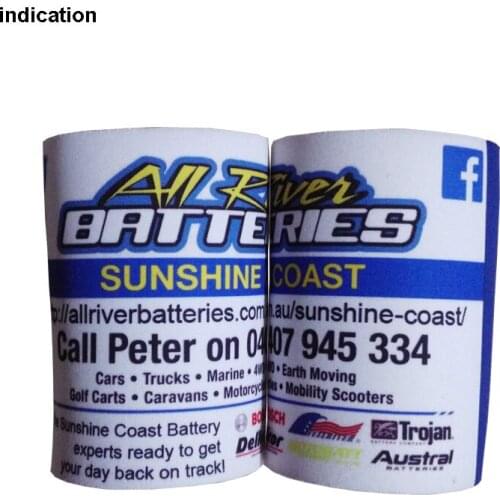 500pcs Hot Selling Stubby holder With Customer LOGO/Pattern Printed Neoprene Can Cooler For Beer Wine Food During Celebrations