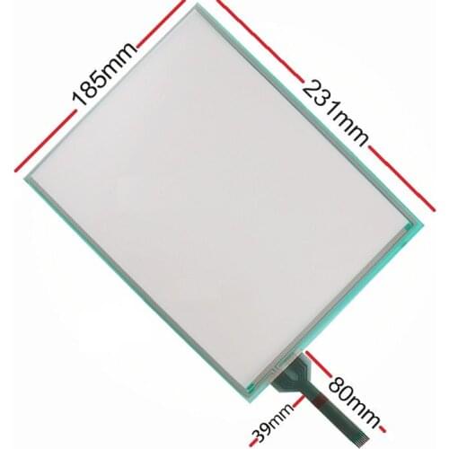 New 10.4 "for textile GT/ Gunze USP 4.484.038G-25 touch screen 231*185mm