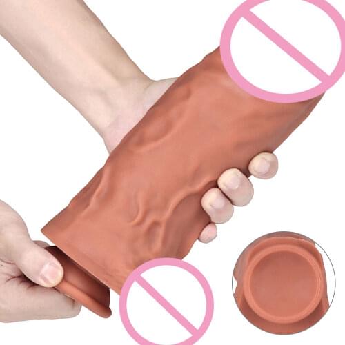 Huge Simulation Dildo Sex Shop Soft Penis with Powerful Sucker Female Masturbation Tool Butt Plug Prostate Massage Stimulator