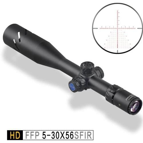 Discovery Optics Hunting Scope HD 5-30x56 SFIR SLT FFP IR-MIL Tactical Long Range Shooting Hunting riflescope 34mm Tube