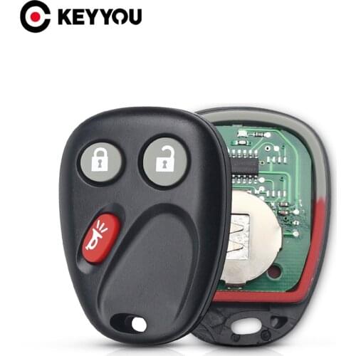 KEYYOU 5x Remote Control Key For Chevrolet Trailblazer For Buick Rainier For GMC Envoy Fob 3 Buttons 315Mhz MYT3X6898B Car Key