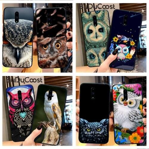 Riccu Hot Cute animal owl Phone Case For Redmi Note 8 8A 7 6 6A 5 5A 4 4X 4A Go Pro Plus Prime