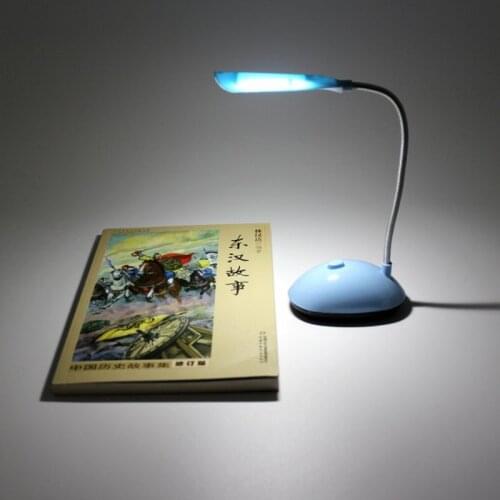 Foldable LED Desk Lamp Dimmable Touch Table Lamp 4.5V AAA Battery Children Student Study Reading Eye Protection Portable Lamp