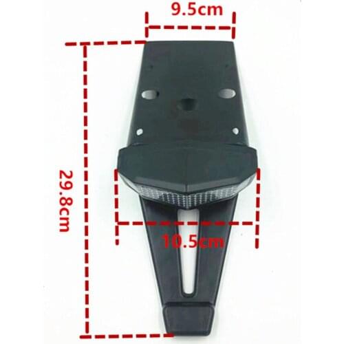 Universal Motorcycle ATV LED Stop Indicator Rear Tail Brake Signal Lamp for Bobber Dirt BikeTurn Signal Light for KTM Enduro