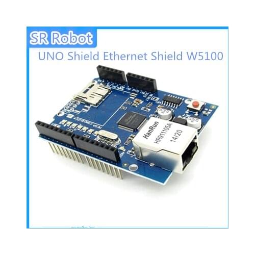 UNO Shield Ethernet Shield W5100 For Arduino R3 UNO Mega 2560 1280 328 UNO R3 Development Board Compatible With Micro SD Card
