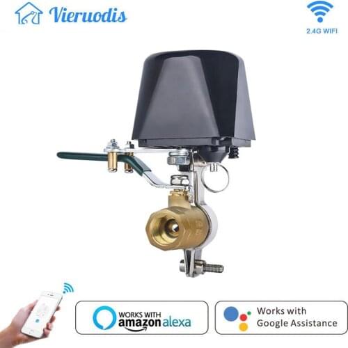 Smart Life Tuya WiFi Water Valve Home Water/Gas Valve Automation Shut Off Controller Works With Alexa Google Assistant