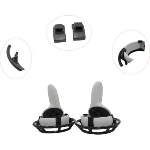 Protective Cover Ring For Oculus Quest 2 VR Headset Accessories Grip Anti-collision Protection Frame Set Handle Bumper