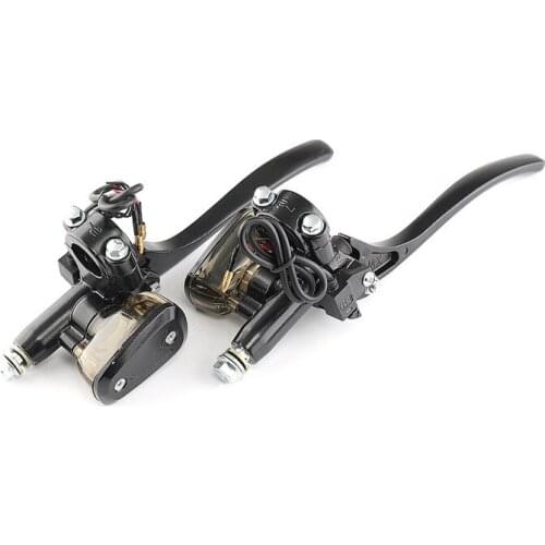 1Pair Motorcycle Universally aluminium Hydraulic Brakes Clutch Lever Brake Left Right Brake Lever for Honda Yamaha Suzuki Halley