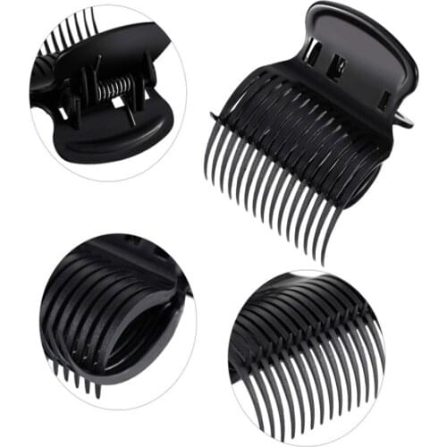 12pcs Hair Dyeing Perm Hair Care Insulation Clip Salon Hot Roller Hair Curler Claw Clamps For Women Hairdressing Tools