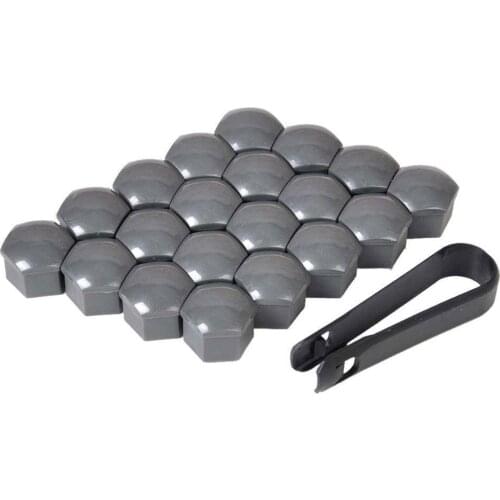 20pcs/set Universal Car Tire Screw Cap Nut Dustproof Decoration Removal Covers Hub Automobile Tool Protector H0Q9