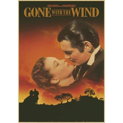 Diamond Painting Movie poster Home Decoration Full Drill Square Embroidery Rhinestone Picture Gone with the wind WG1984