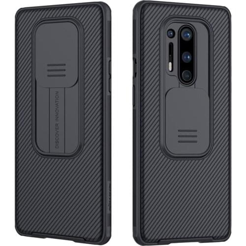 Nillkin Armor Case For Oneplus 8 Pro Cover Slide Lens Camerra Protector PC TPU Business Camshield Bumper Case For Oneplus 8 Etui