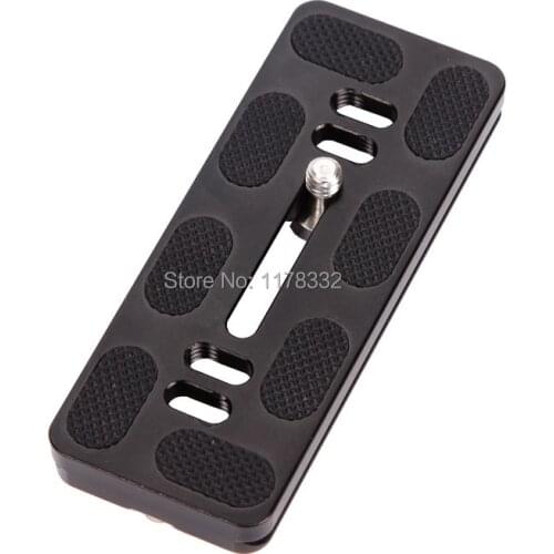 Exempt postage + tracking number PU-100 Quick Release Plate 1/4" Screw for Benro B0 B1 B2 J1 N1 Arca Swiss Tripod Ball head