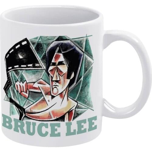 Bruce Lee Mug Hot Chocolate Mug Cheap Fashion Pottery Cups
