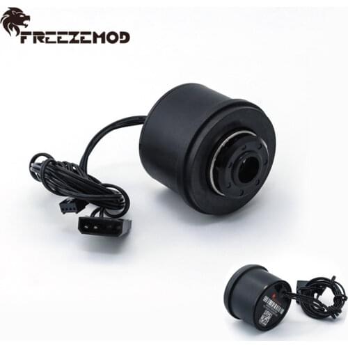 FREEZEMOD D5 Pump Core Silent 5900rpm 4-5M Range OD50 1200-1300L/H Pump MOD Water Cooler Pump with PWM Speed Control