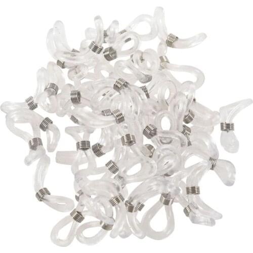 HOT 50 Rubber Connectors for Glasses Holder Necklace Chain