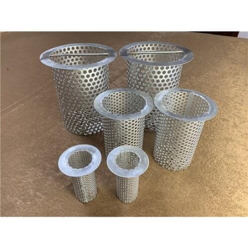 Kitchen Sink Strainer Hole Drain Filter Trap Metal Sink Strainer Stainless Steel 304 Bath Sink Drain Waste Screen