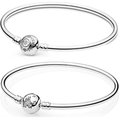 Baofu New 925 Sterling Silver Bracelet Fairy Castle Sparkle Suitable For Original Female Bracelet DIY Fashion Jewelry