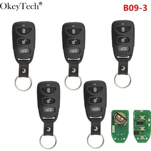 Okeytech 5PCS/LOT 3 Buttons KEYDIY Universal KD Remote Control Key Smart Car Key For KD900/KD900+/KD200/URG200/Mini KD