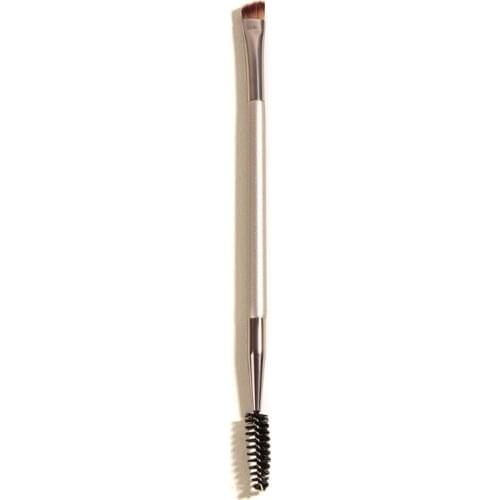 Y1UF Professional Dual Heads Makeup Brush for Travel Concealer Eyeshadow Eyebrow Brushes Eyeliner Applicator