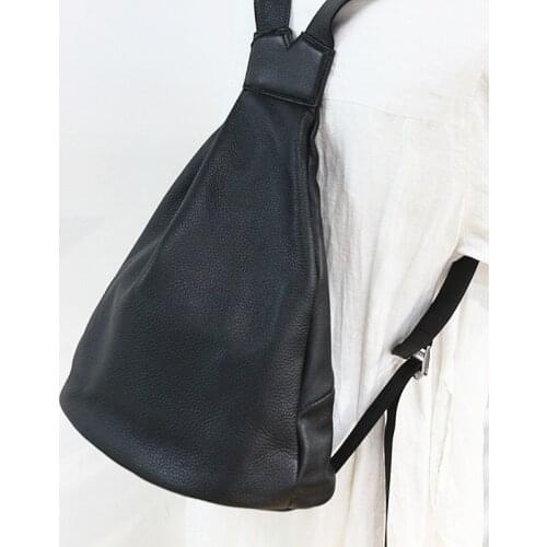 Feature Anti-theft Design Women Leather Backpack 100% Soft Real Leather Travel Bag Mochila Classic Daily School Bag For Girls