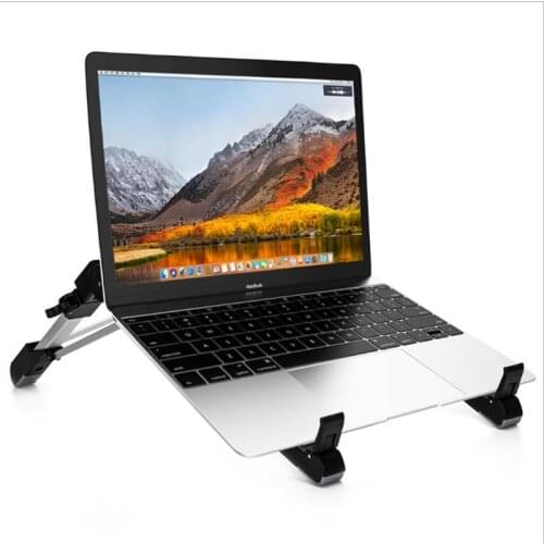 Folding Bracket Aluminum Alloy Portable Multifunctional Folding Storage Vertical Stand For Laptop