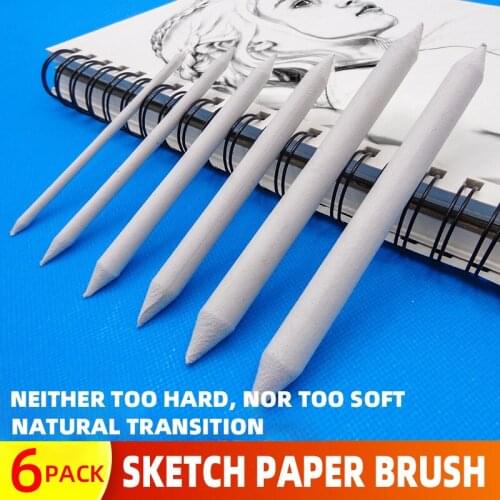 Paper erasure pen fine art highlight sketch paper erasure pen set painting erasure pen painting daub student paper and pen rice