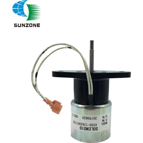 0250-12A2UC11S3 12V Stop Solenoid For Diesel Engine Actuator Fuel Pump 0250 12A2UC11S3