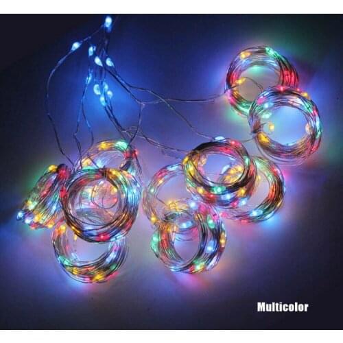 3M 300 LED USB Curtain String Lights Flash Fairy Control For New Year Christmas Outdoor Garland Remote Wedding Home Decor