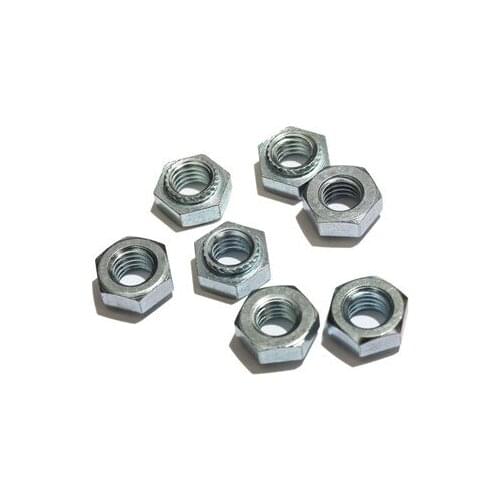 10pcs M3 M4 M5 galvanized hexagonal spiral rivet nut furniture decoration inner diameter 1mm-2mm length