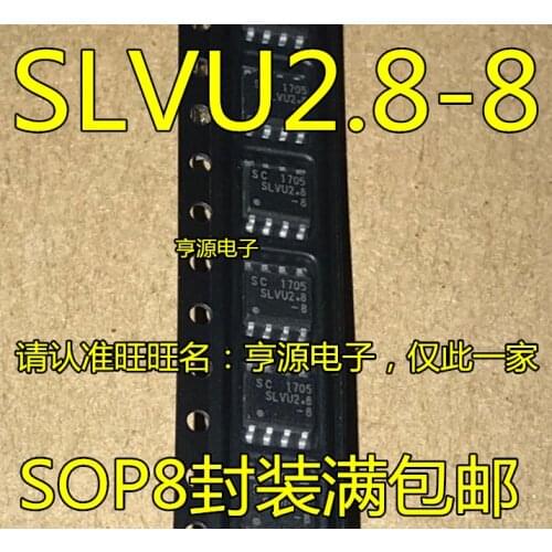 10PCS SLVU2.8-8 ESDTVSSOP8 :SLVU2.8