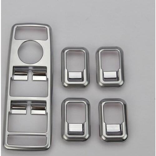 For Mercedes benz A/B/C/E/CLA/ML/GL/GLK/GLA Class W204 Accessories ABS Car Door Window Button Frame Trim Sticker